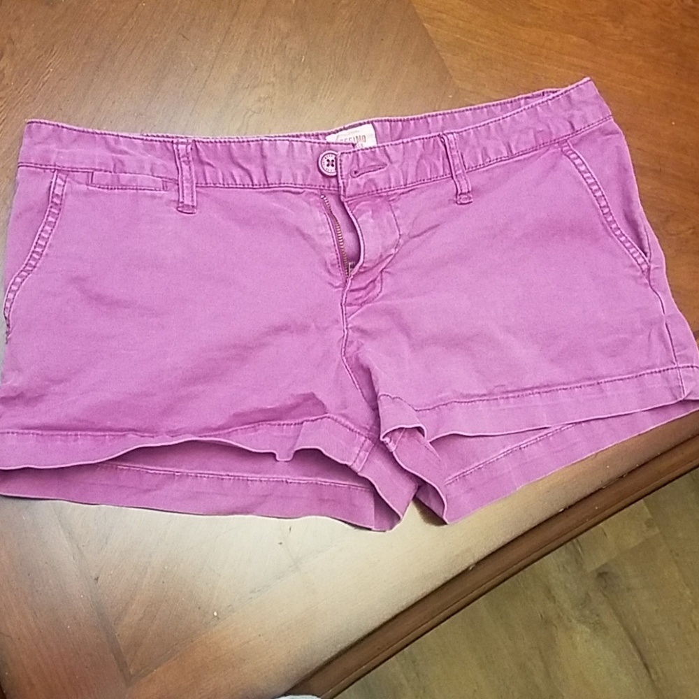Purple shorts
